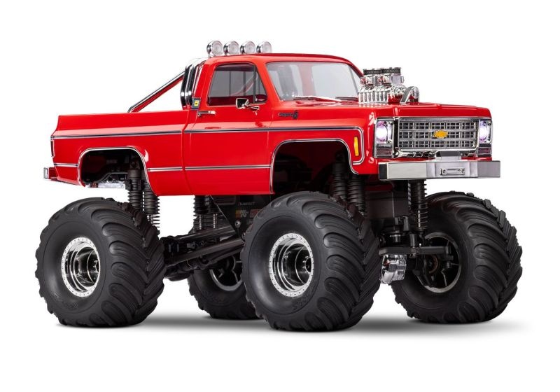 TRX98064-1-RED TRAXXAS TRX-4MT Chevy K10 4x4 rot 1/18