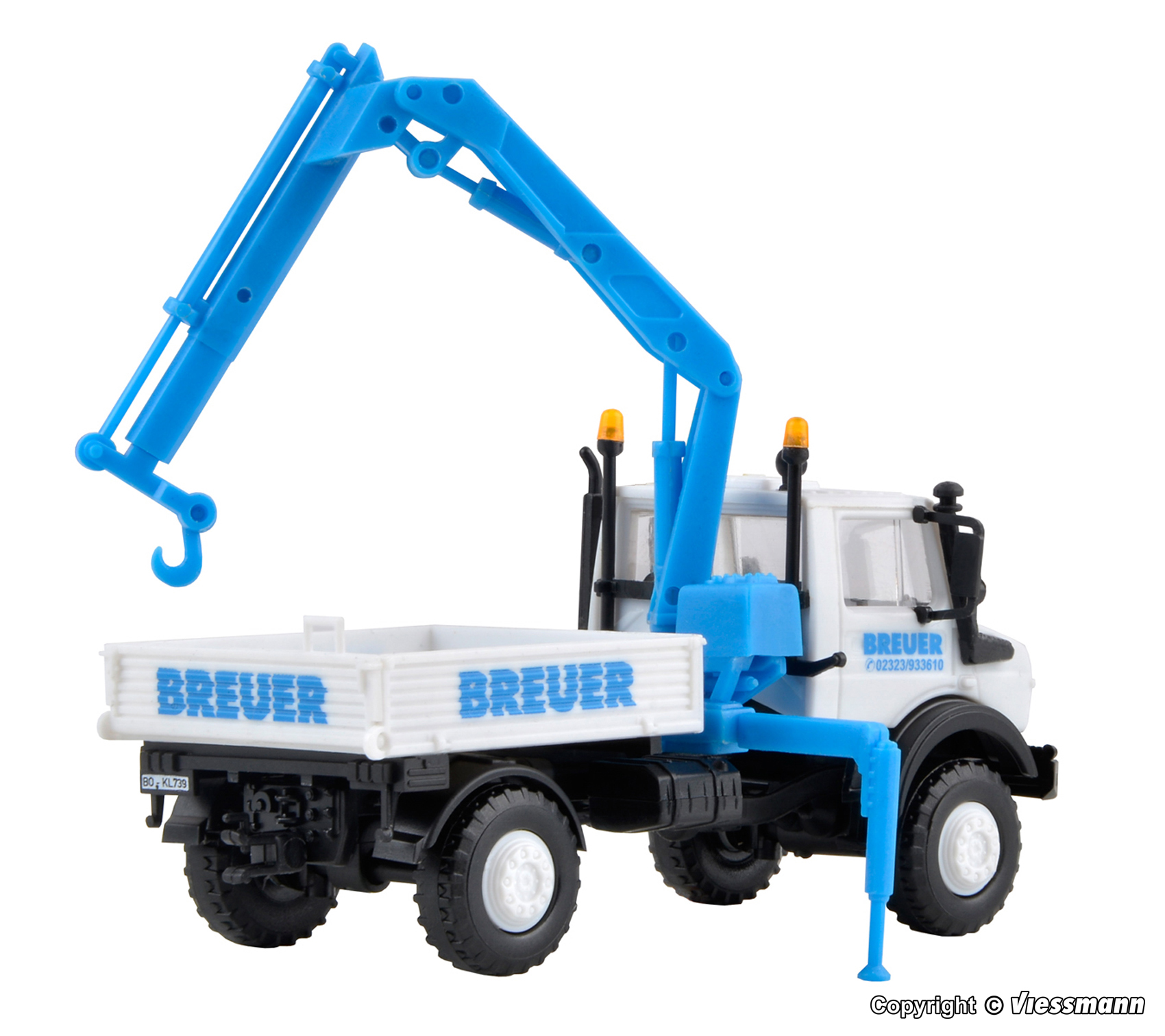 Kibri 13059 H0 UNIMOG BREUER