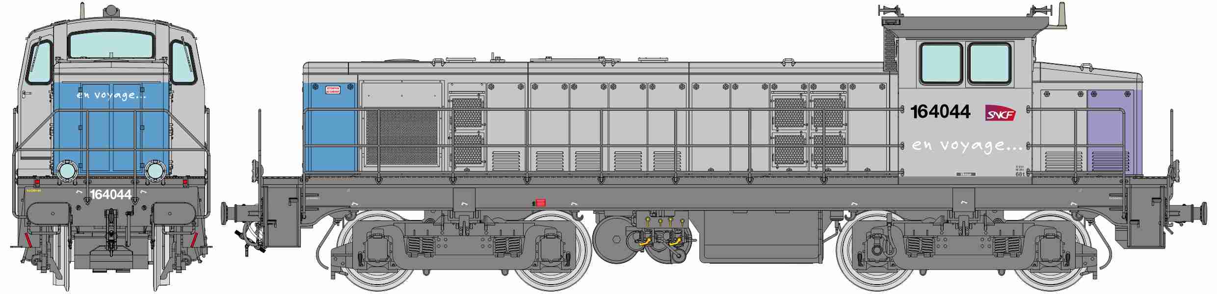 JM-023SAC SNCF Diesellok BB 63000 Ep.6