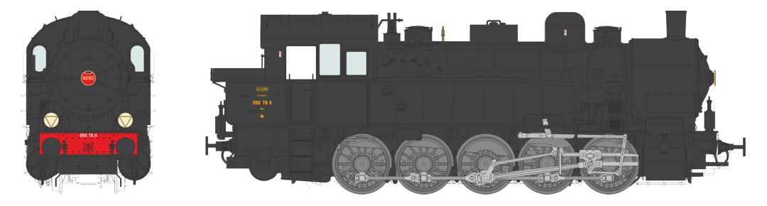 MBE-008 SNCF Dampflok 050 TA ex-T16.1 Ep.3