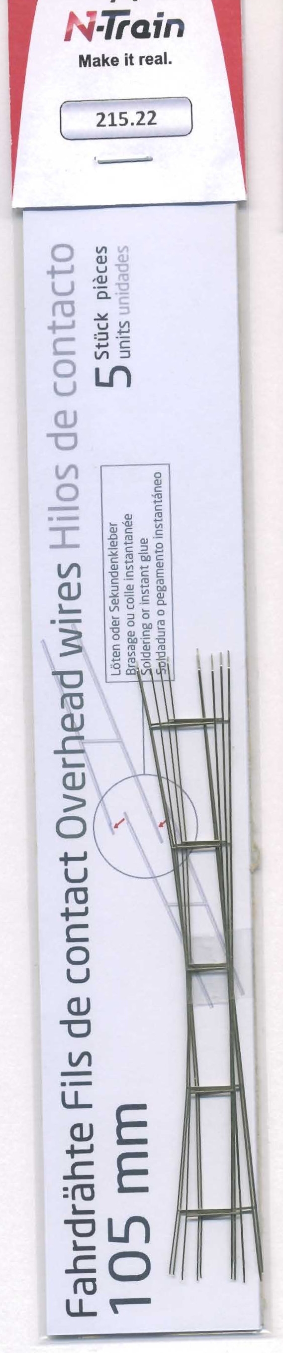 21522 DB Fahrdraht 105 mm