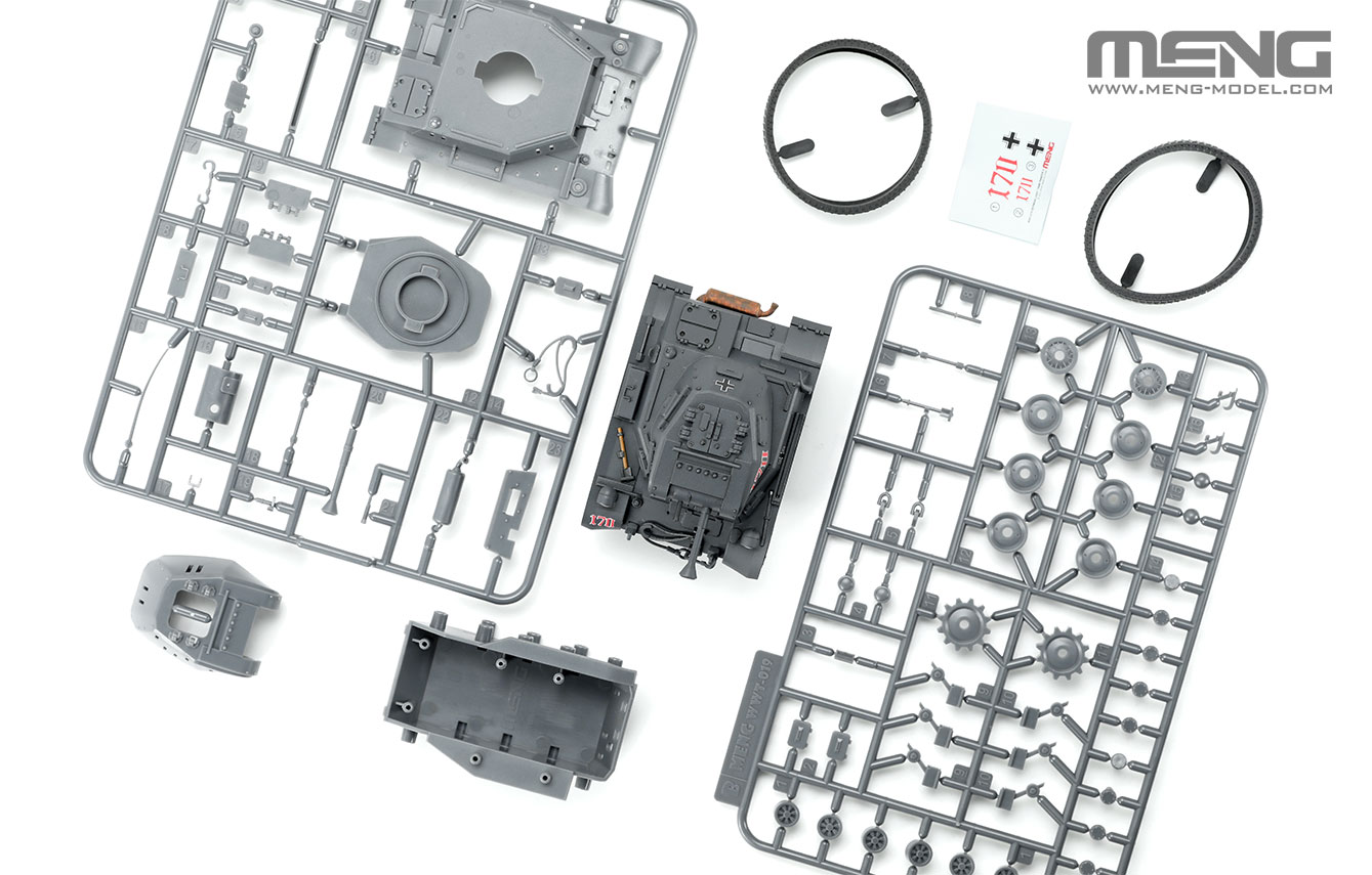 MENG WWT-019 Panzer II