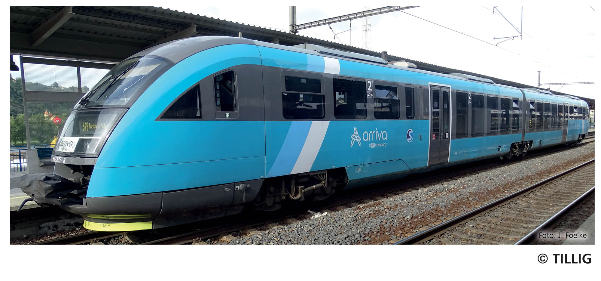 04888 Triebwagen der Arriva Vlaky s.r.o.