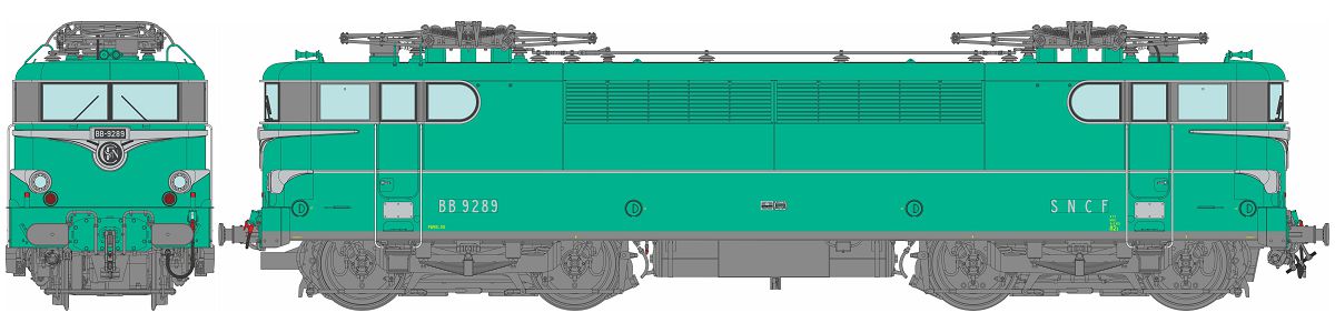 MB-204S SNCF E-Lok BB 9200 Ep.4