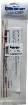 419 DB Fahrdraht verkupfert 0,5 x 230 mm of
