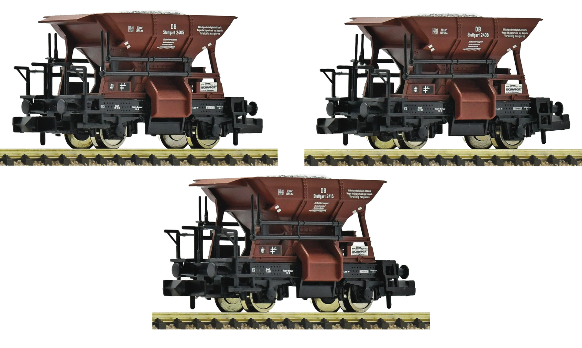 6660159 DB Schotterwagen Talbot Set 3tlg. Ep.3