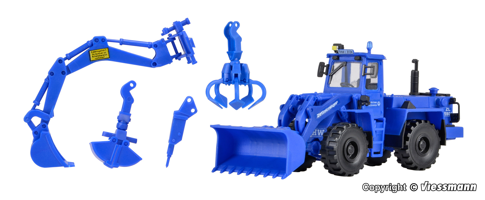 18455 Zettelmayer Radlader ZL 1801 THW