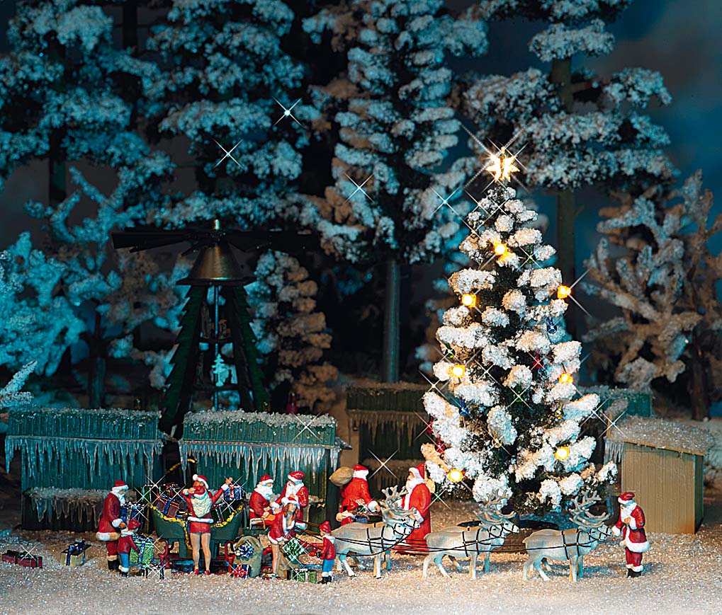 5411 Beleuchteter Weihnachtsbaum