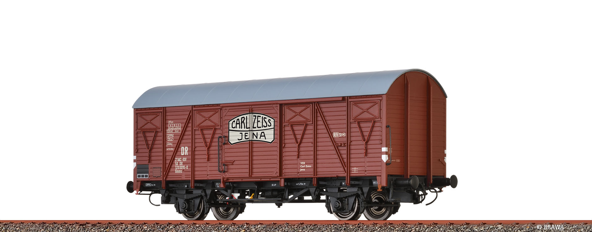 Brawa 51367 DR Güterwagen UIC Gs Ep.4