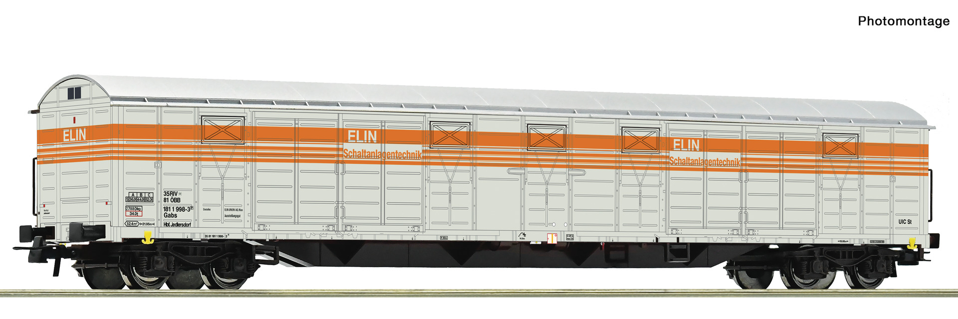 6600353 ÖBB Elin Gedeckter Güterwagen Gabs Ep.4