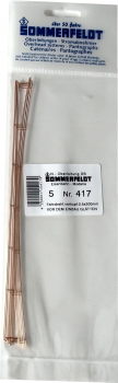 Sommerfeldt 417 DB Fahrdraht verkupfert 0,5 x 200 mm