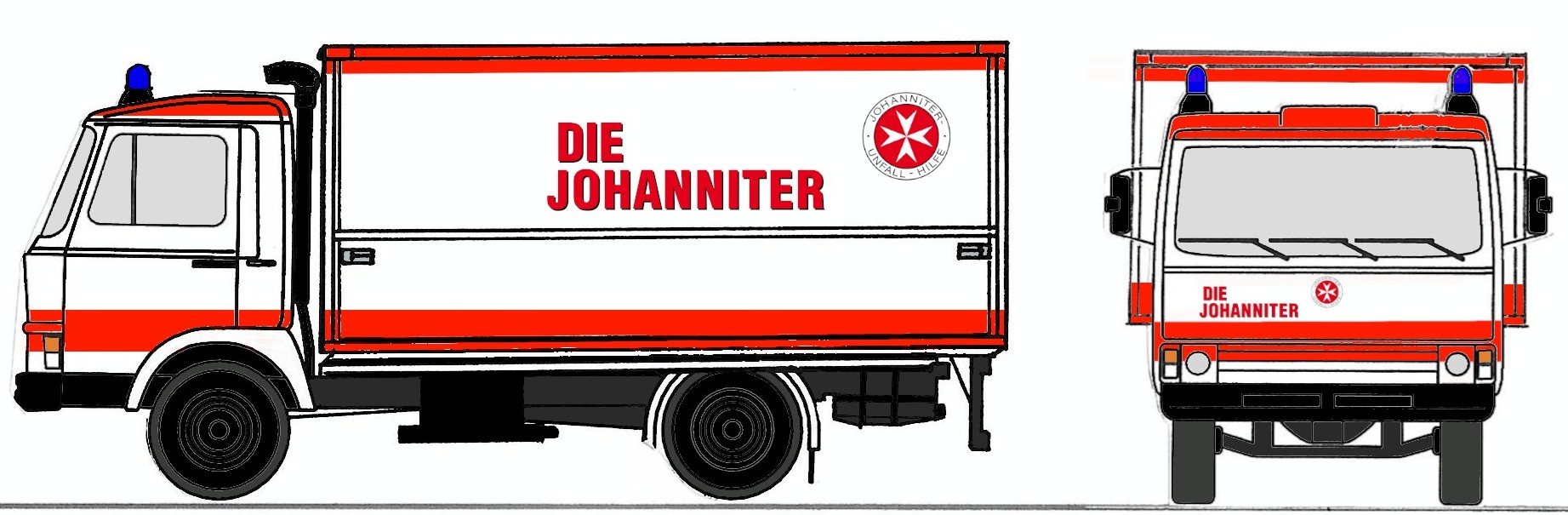 4090 Magirus-Deutz 90M5 Johanniter UnfallHile
