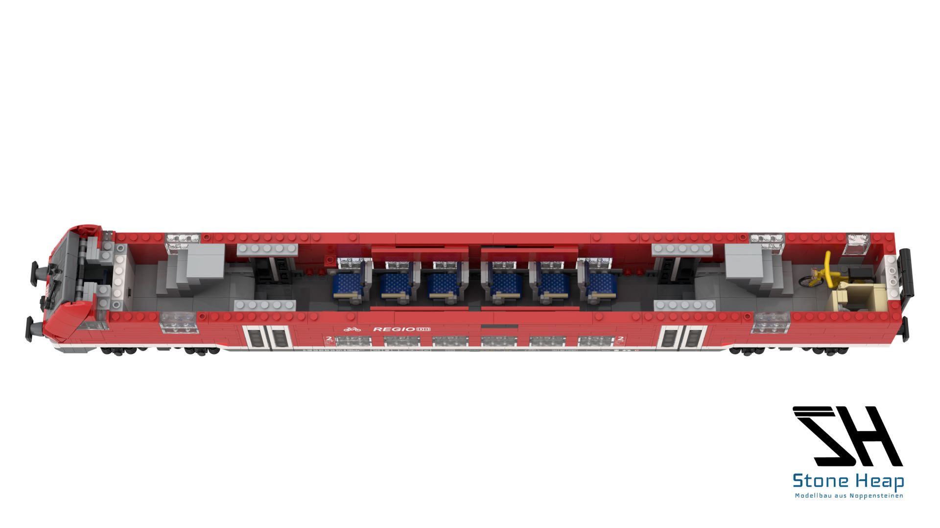 SH-3017 DBAG Dosto Steuerwagen DBbzfa 761