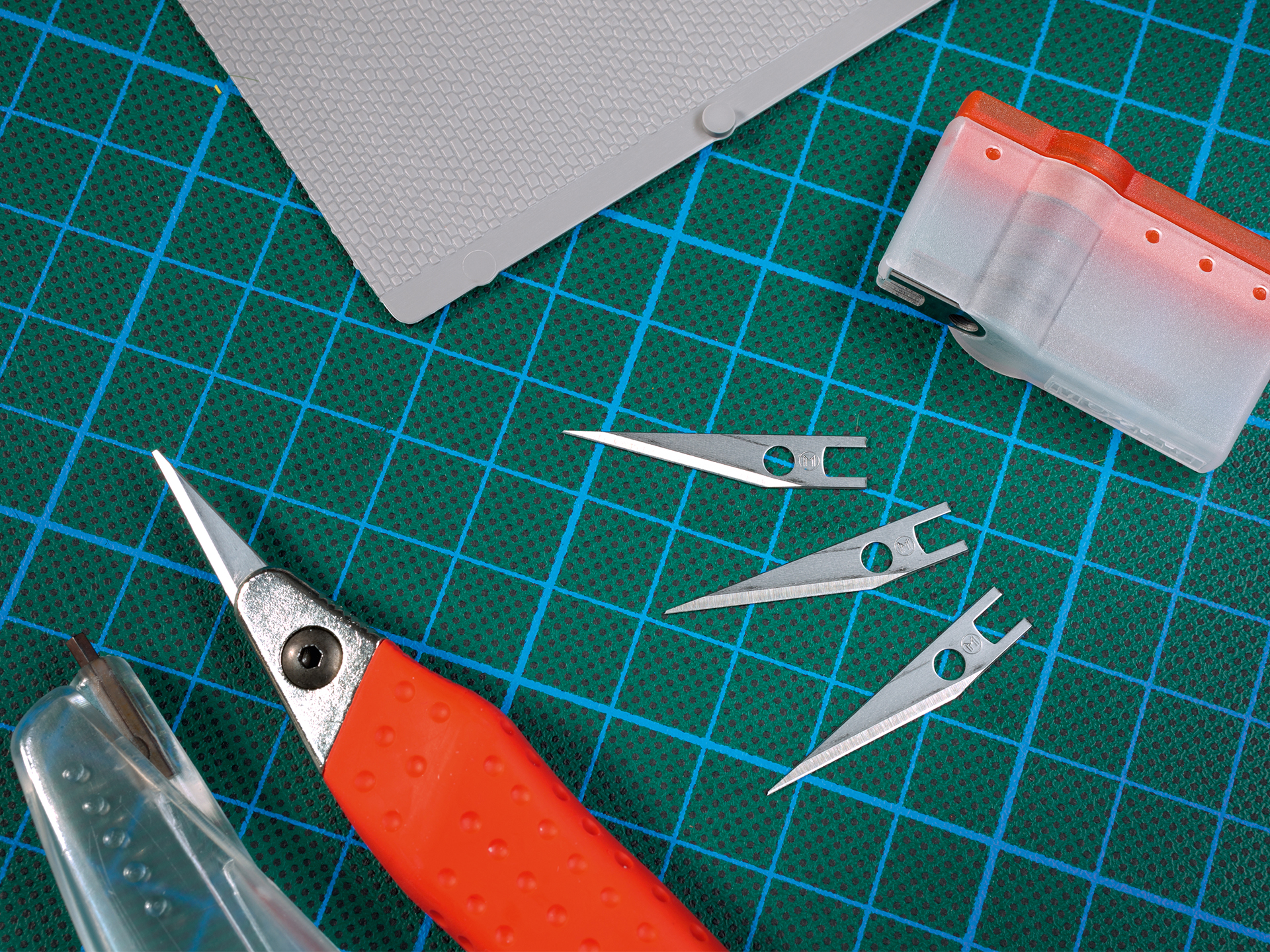 90007 Wechselklingen Modellbaumesser spitz