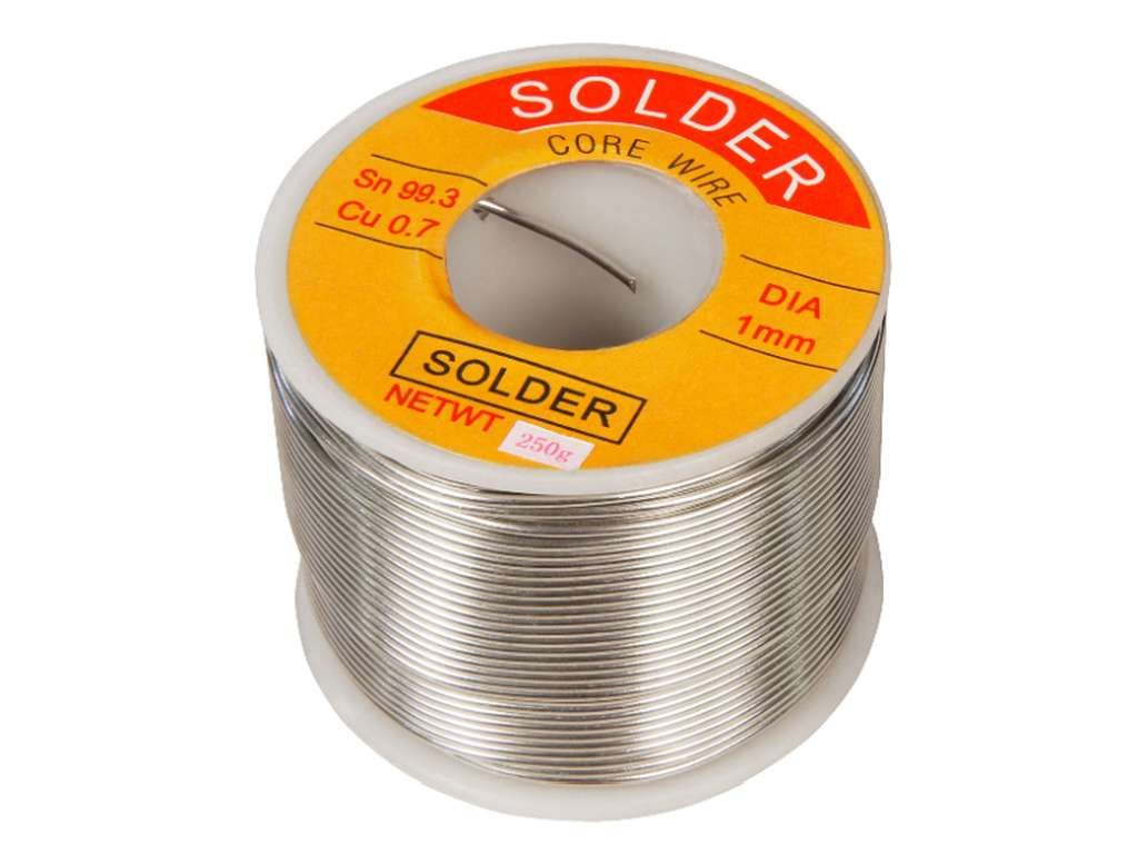32206 Lötzinn Lot Rolle bleifrei 1,00mm 250g