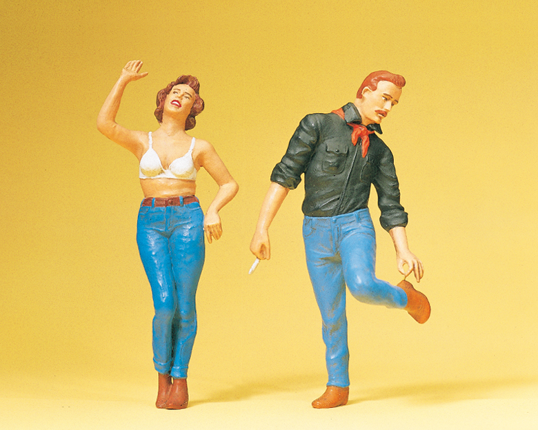Preiser 45127 Paar in Jeans