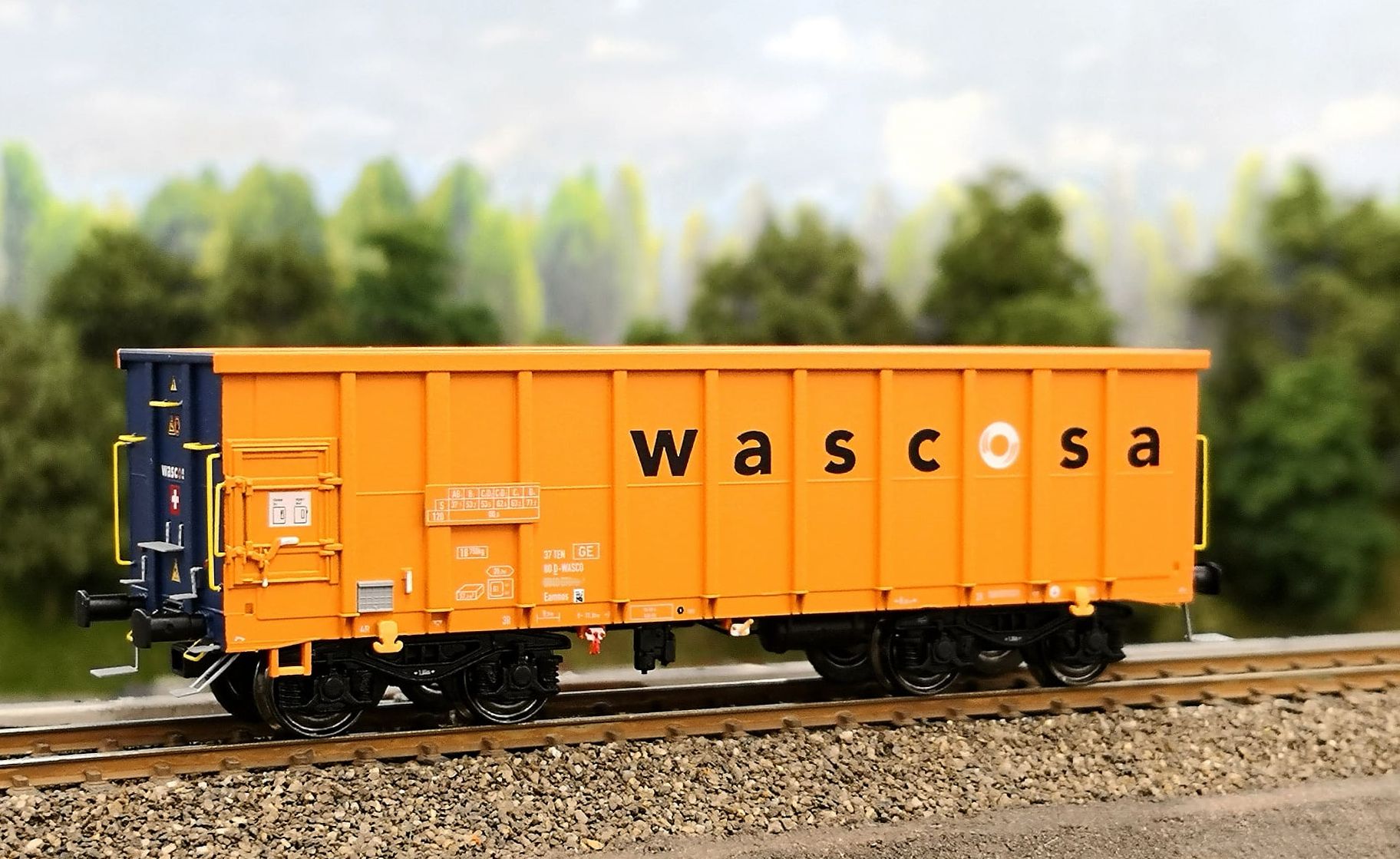 NME 543695 WASCOSA off. Güterwag. Eamnos 57m³ Ep.6