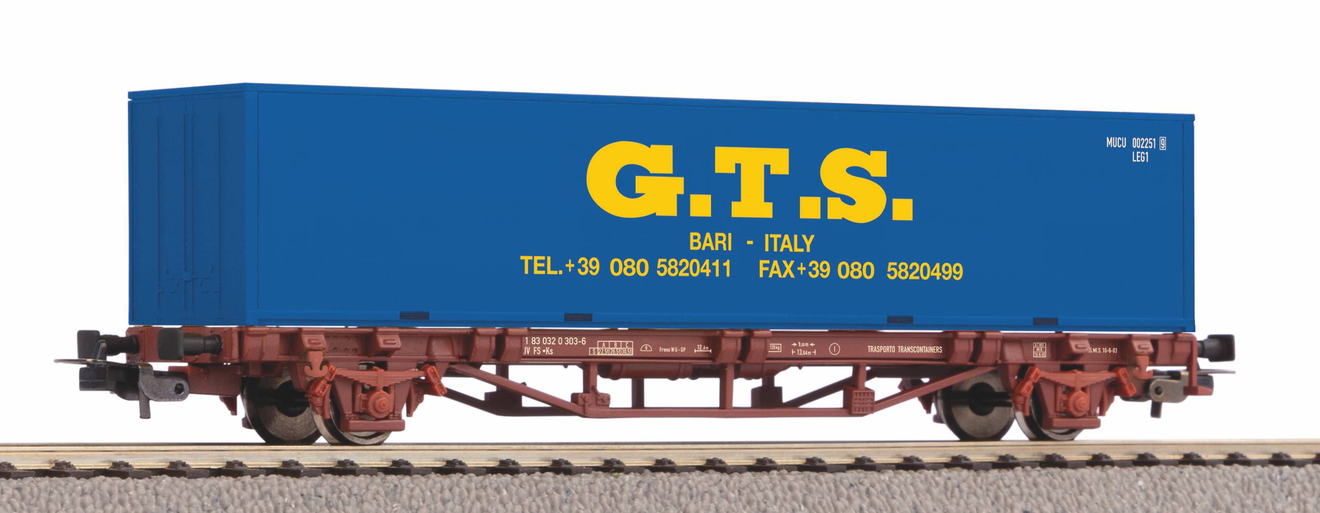 Piko 27700 FS Containertragwagen GTS Ep.5