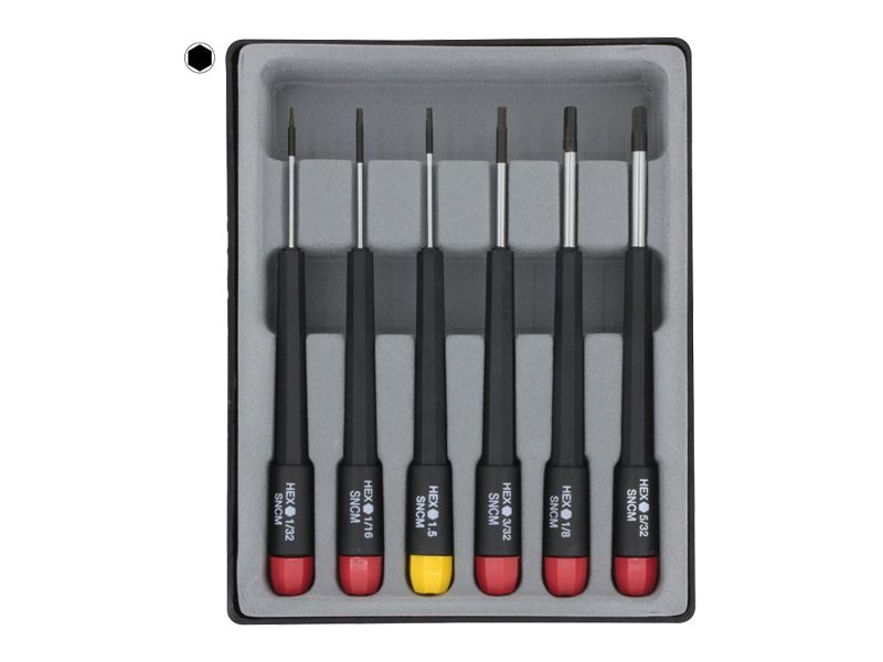 12462 Sechskant Schraubendreher Set Zoll Hexa