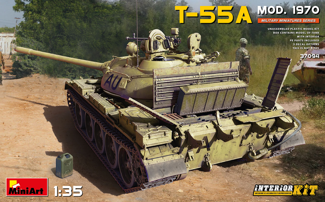 37094 T-55A Mod. 1970 - Interior Kit