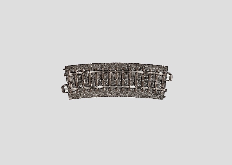 24215 Gleis gebogen R2=437,5mm 15°