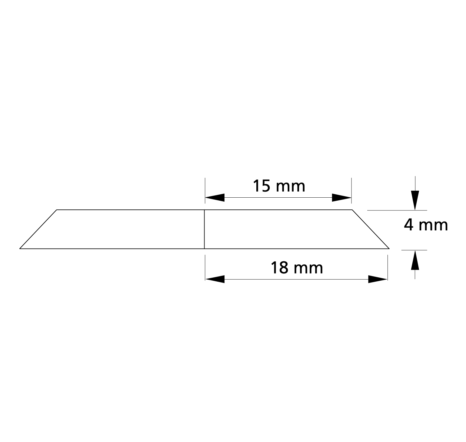 43562 Korkgleisbettung für Schienen