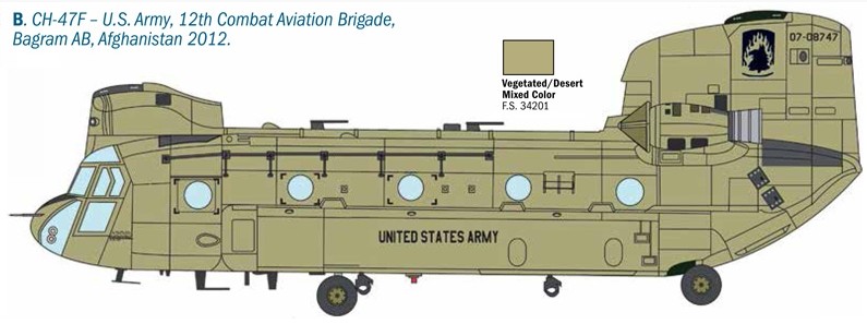 Italeri 2779 Chinook HC.1 / CH-47D