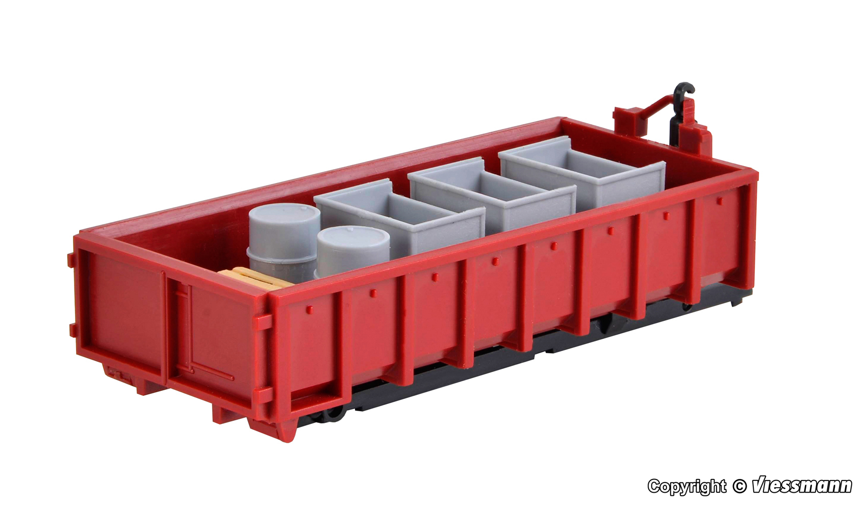 Kibri 15709 H0 Hakenabrollaufbau mit Abro