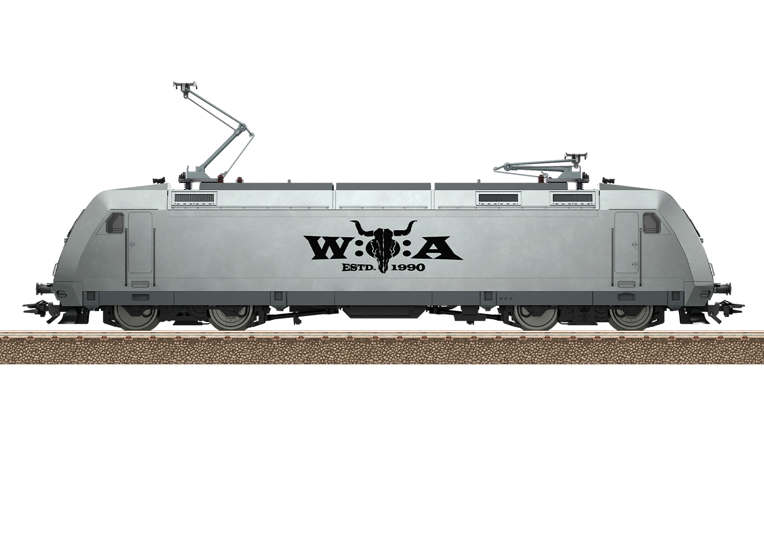 25475 W:O:A E-Lok BR 101 Raw Metal Edition