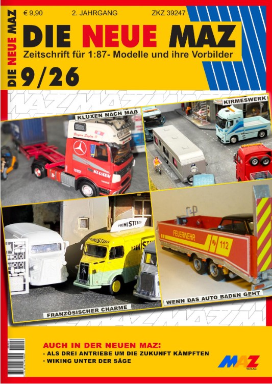 0926 MAZ - ModellAutoZeitung 09/2026