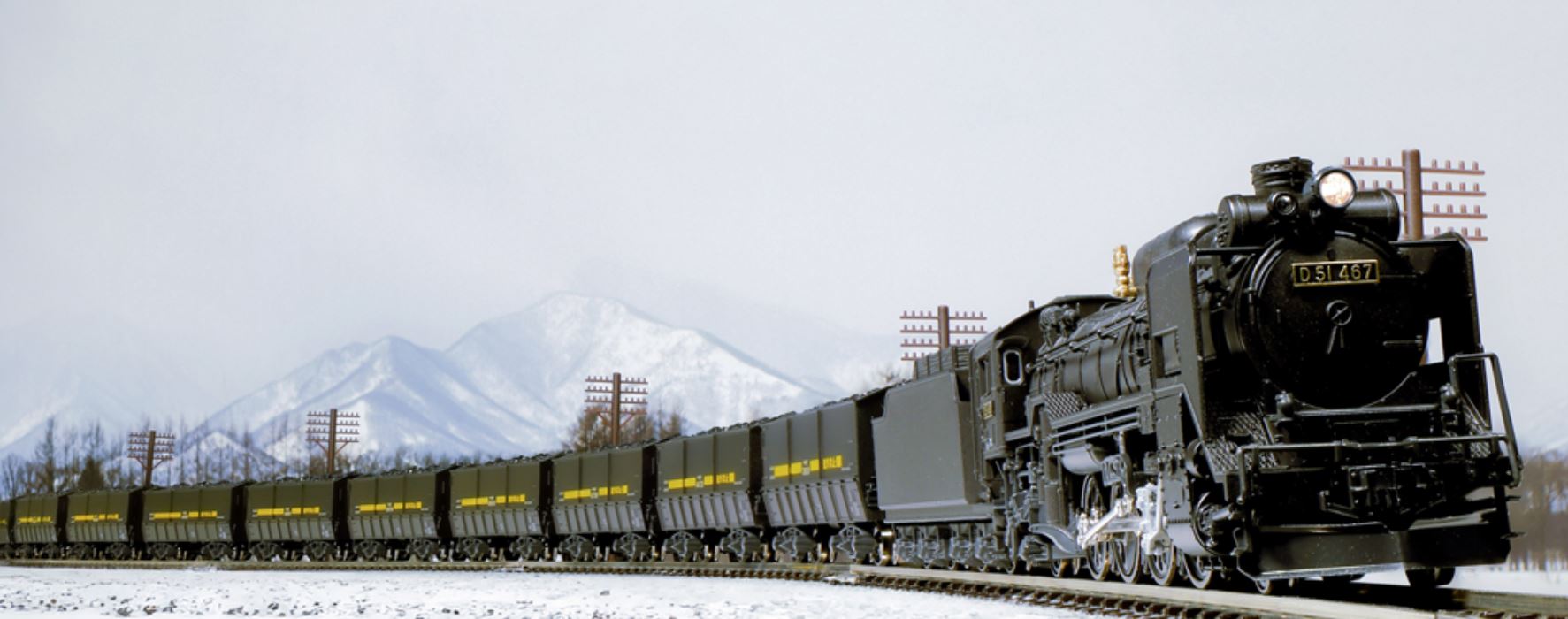 2016-B JR Dampflok D51 Hokkaido