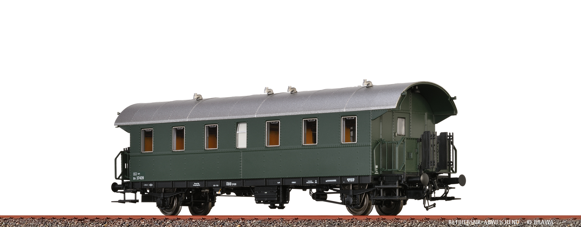 46815 ÖBB Personenwagen Bih 2.Kl. Ep.3