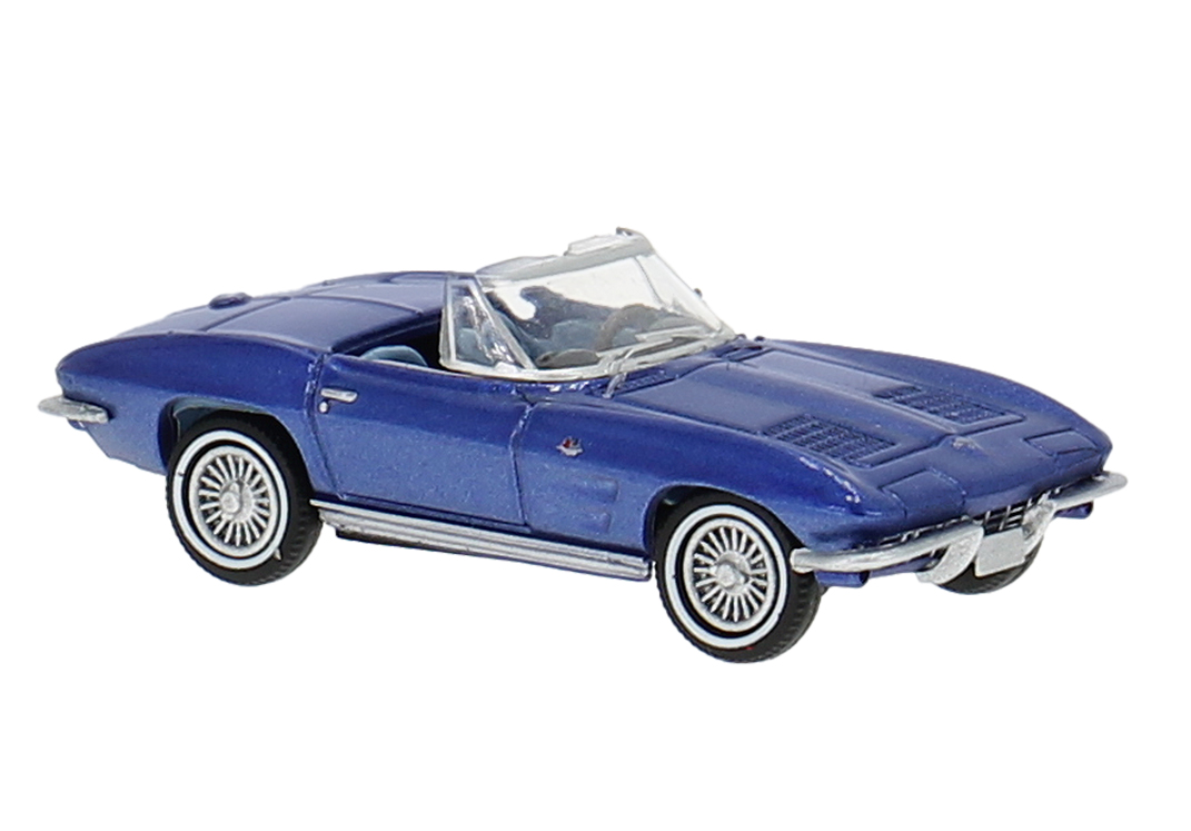 18028 Chevy Corvette (C2) Cabrio blau-met.