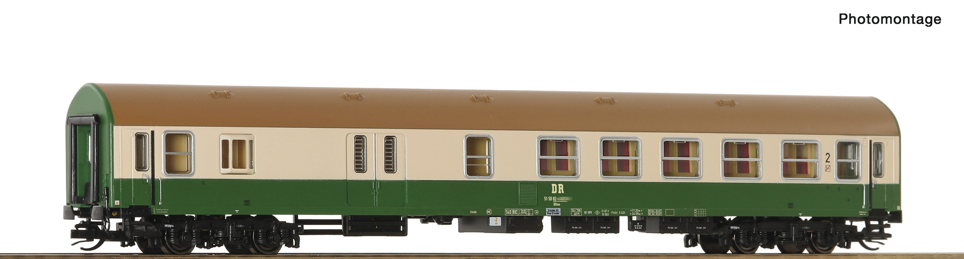 6280035 DR Reisezugwg. YB70 BDme 2.Kl./Gep. Ep.4