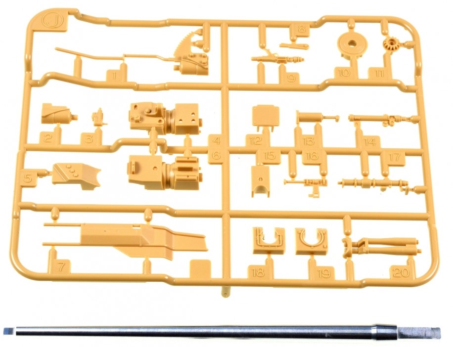 Tamiya 12664 Metall Kanonenrohr Panther Ausf.D