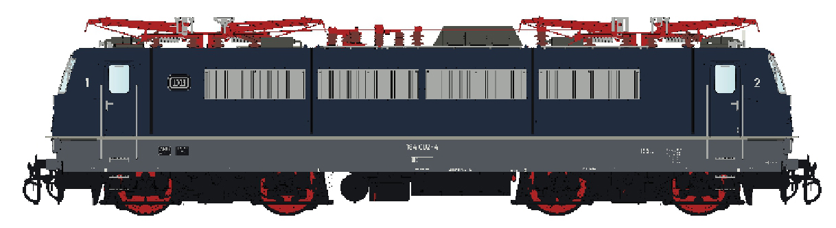 16524AC E-Lok BR 184 002 DB, Ep.IVa, AC