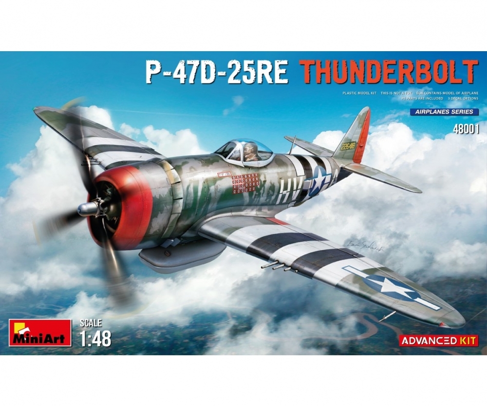 48001 P-47D-25RE Thunderbolt