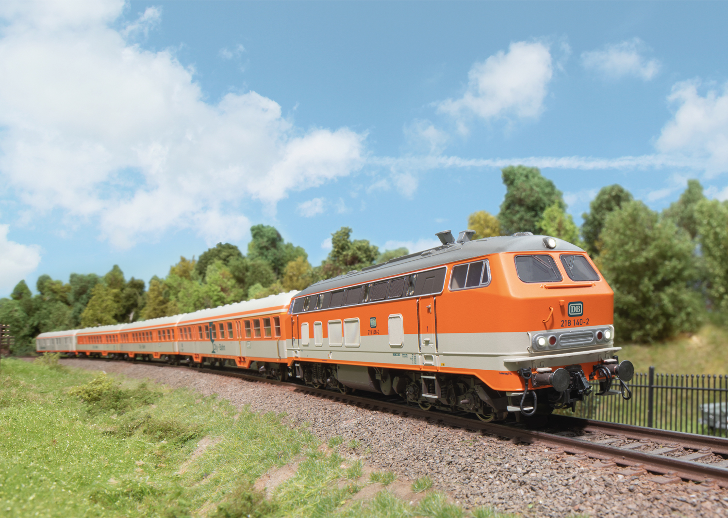 22646 DB Diesellok 218 140-2 "CityBahn" Ep.4
