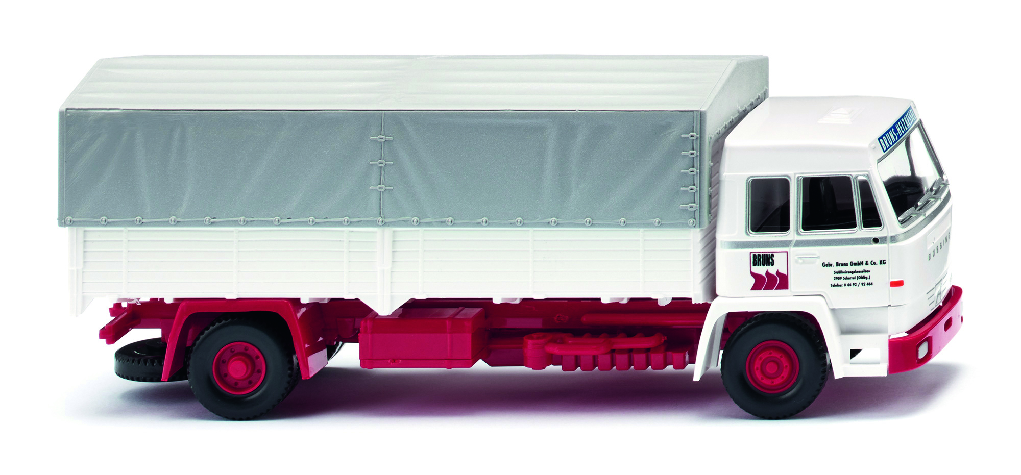 084911 Büssing BS16 L Pritschen-Lkw Bruns