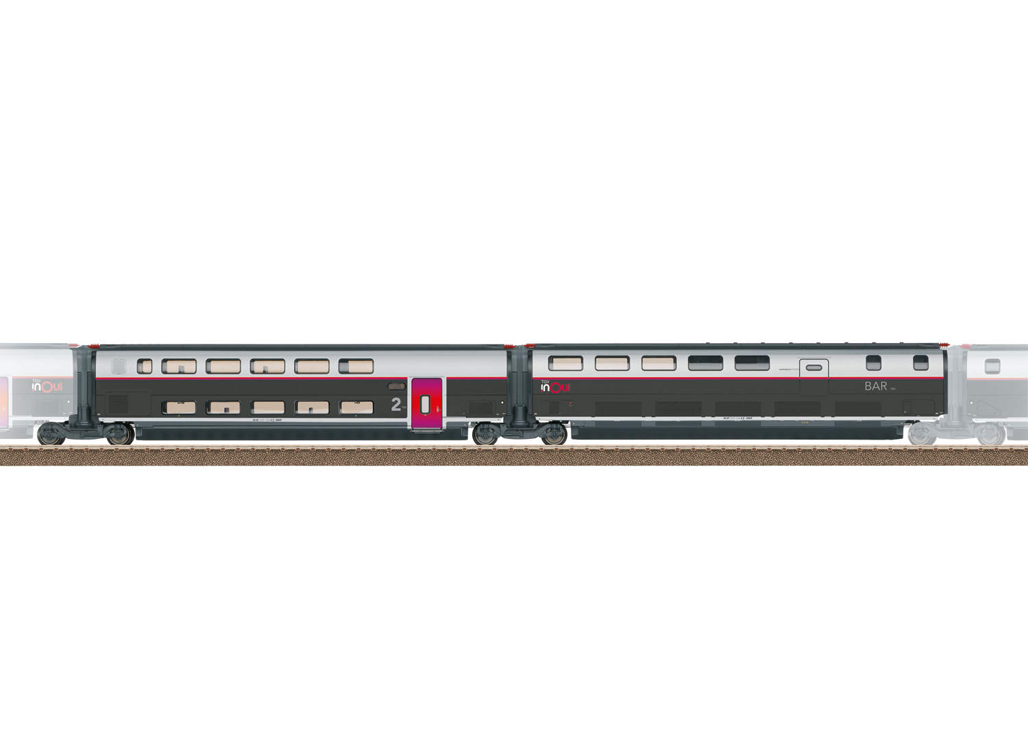 23189 SNCF TGV Eu.Dupl. "inOui" Erg.-Set 3 Ep6