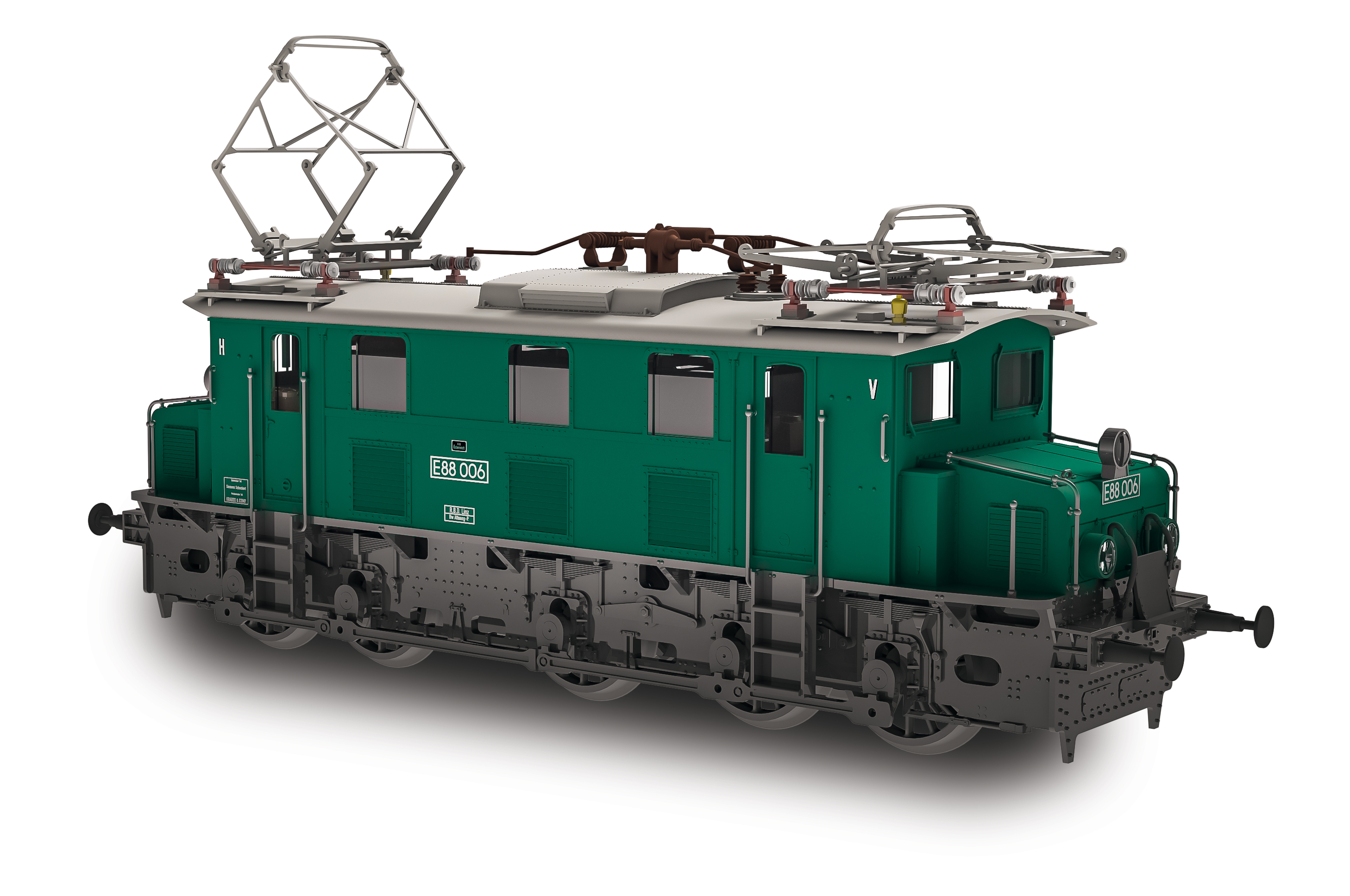 JC21500 DRG E-Lok E88 006 grün Ep.2