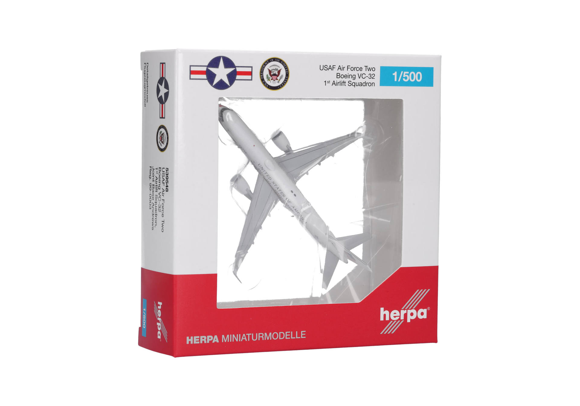 Herpa 539548 Boeing VC-32 U.S. Air Force
