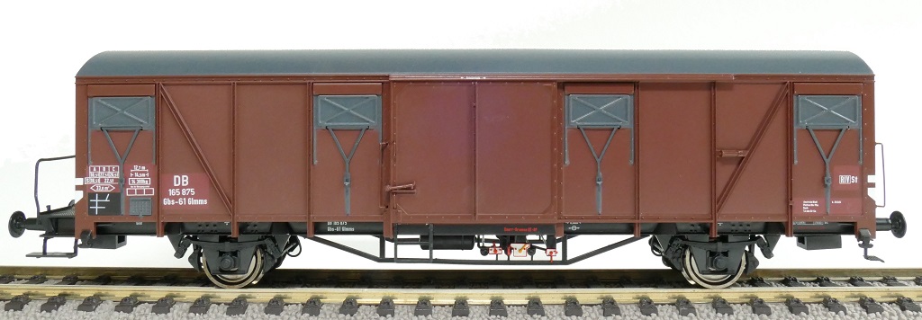 Exact-train 20720 DB gedeckter Güterwagen Glmms Ep.3