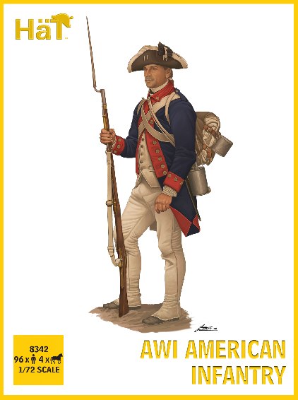 8342 AWI Amerikanische Infanterie