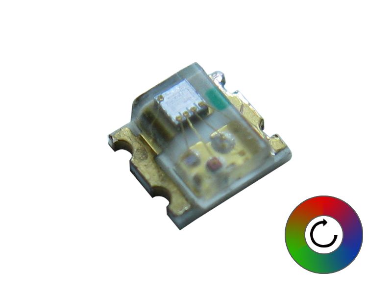 50747 LED SMD 0805 RGB mit automatischem Farb