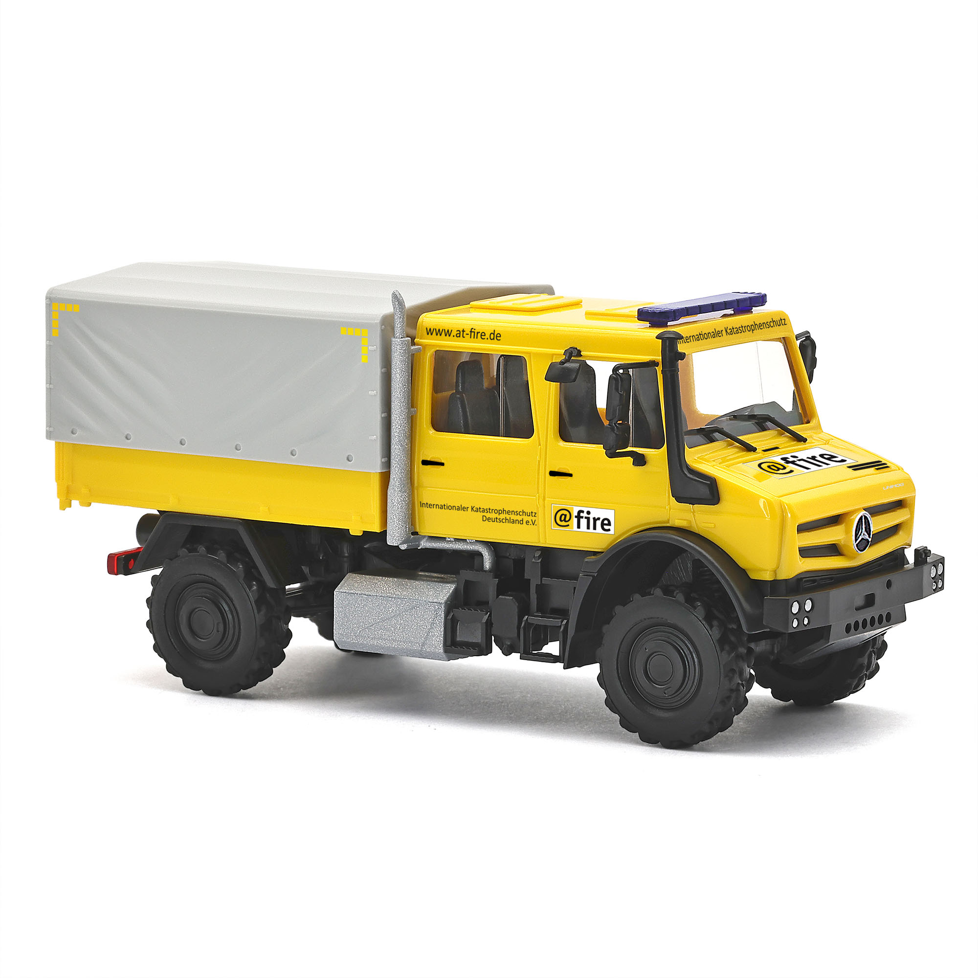 Busch Autos 51088 MB Unimog U5023 DoKA @fire