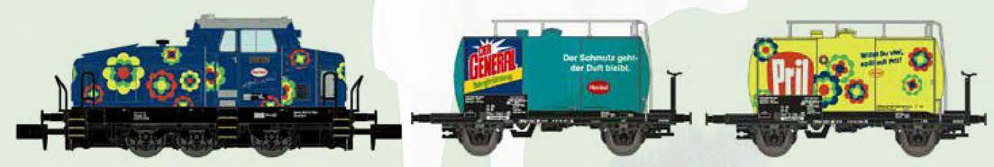 96006D Henkel Zugset DHG 500C +Kesselwagen Ep.5