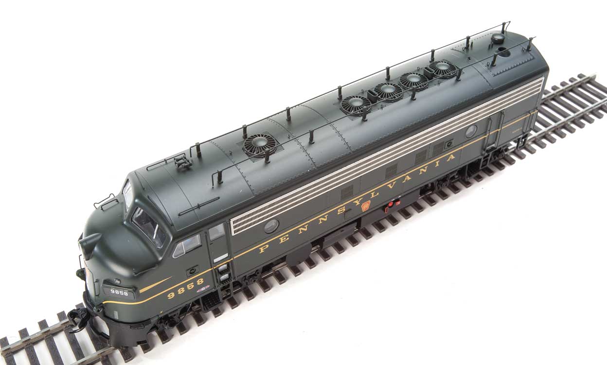WalthersProto 49517 PRR Dieselloks FP7/F7B #9858A/B