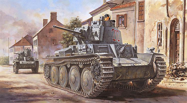 80141 German Panzer Kpfw.38(t) Ausf.B