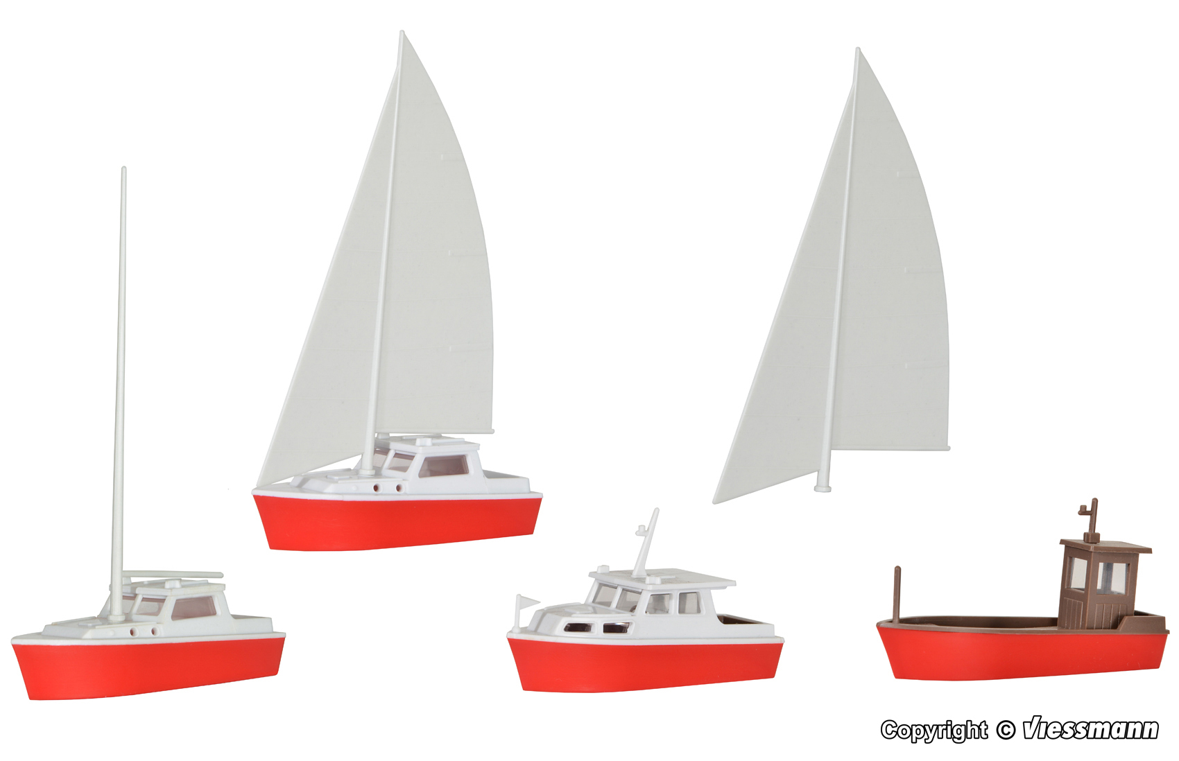 Kibri 39160 Set Boote